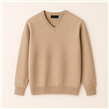 8105 - Sweater Escote V Mouline TALLE ESPECIAL
